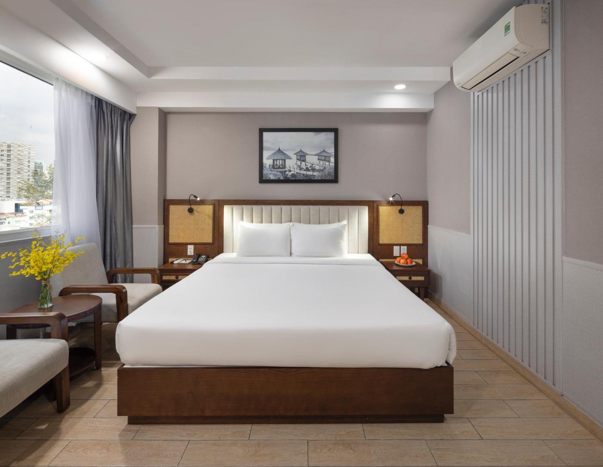 Phòng Deluxe Executive Giường đôi nhìn ra Thành phố